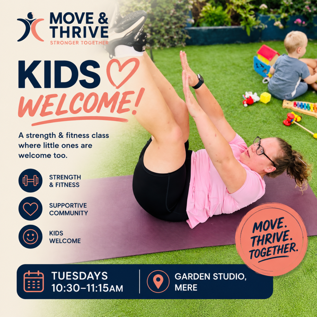 Mere Tuesday Daytime: Move & Thrive – (Kids Welcome!)