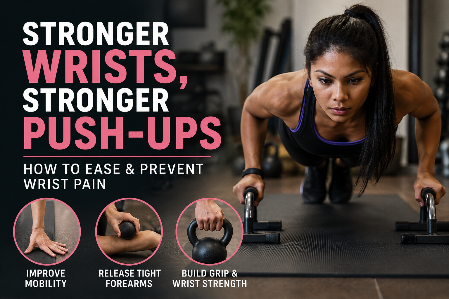 Stronger Wrists, Stronger Push-Ups: How to Ease and Prevent Wrist Pain