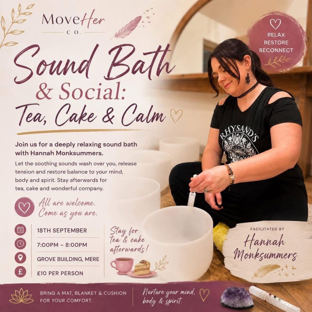 Sound Bath & Social: Tea, Cake & Calm