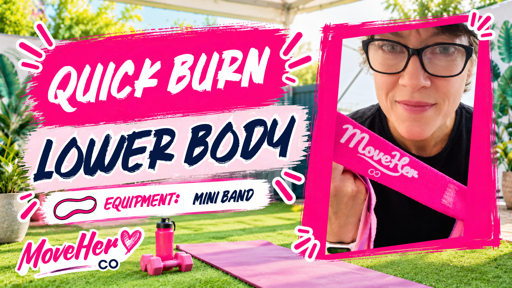 Mini Band Lower Body Burn 2