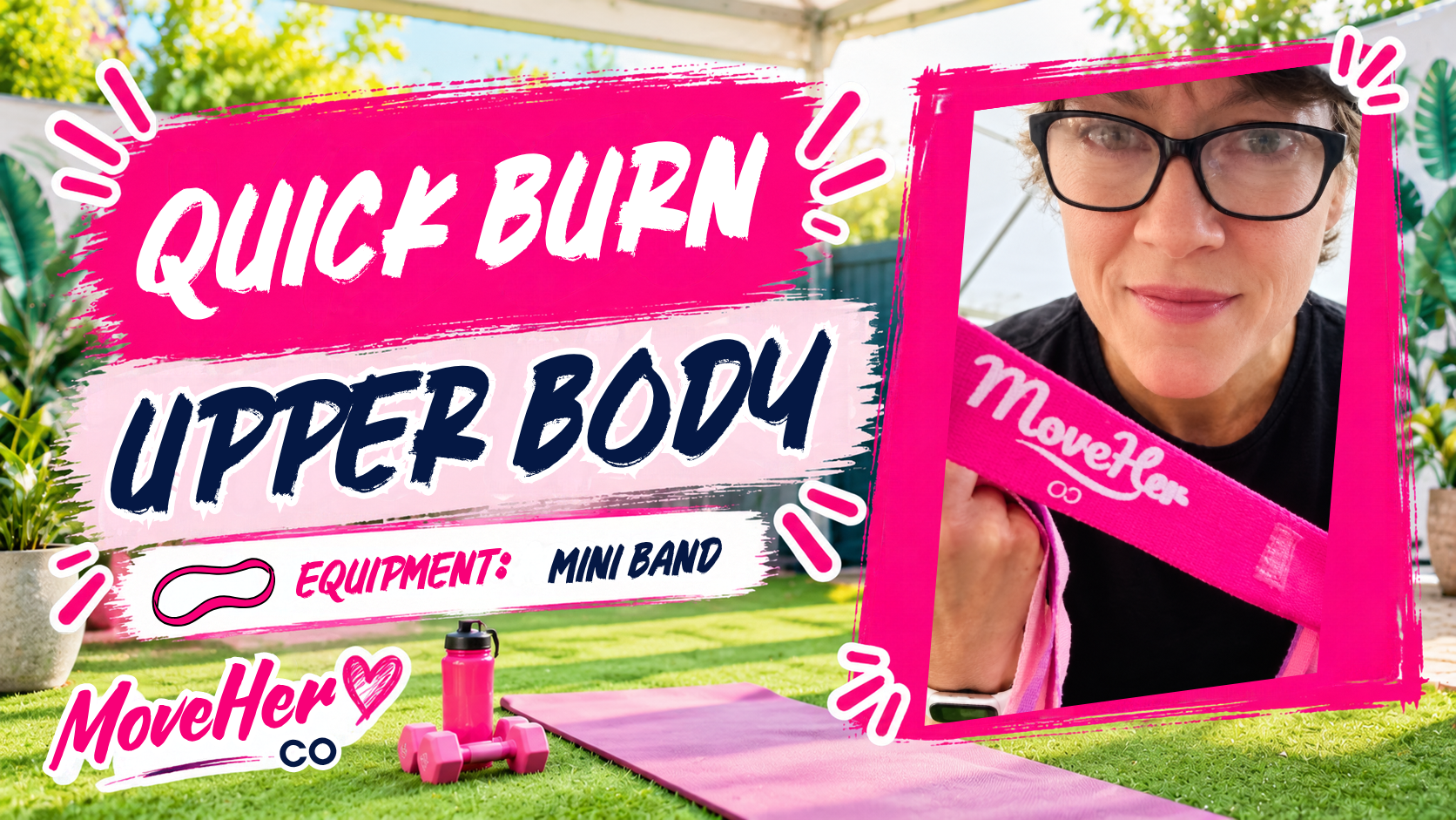 Mini Band Upper Body Burn 1